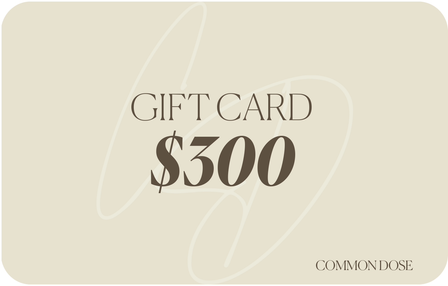 Gift Card - 300