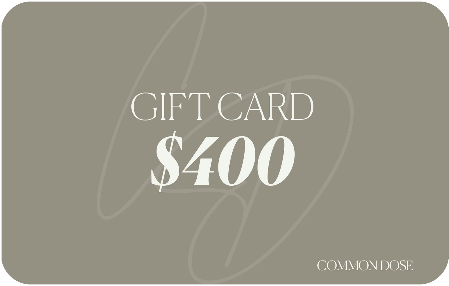 Gift Card - 400