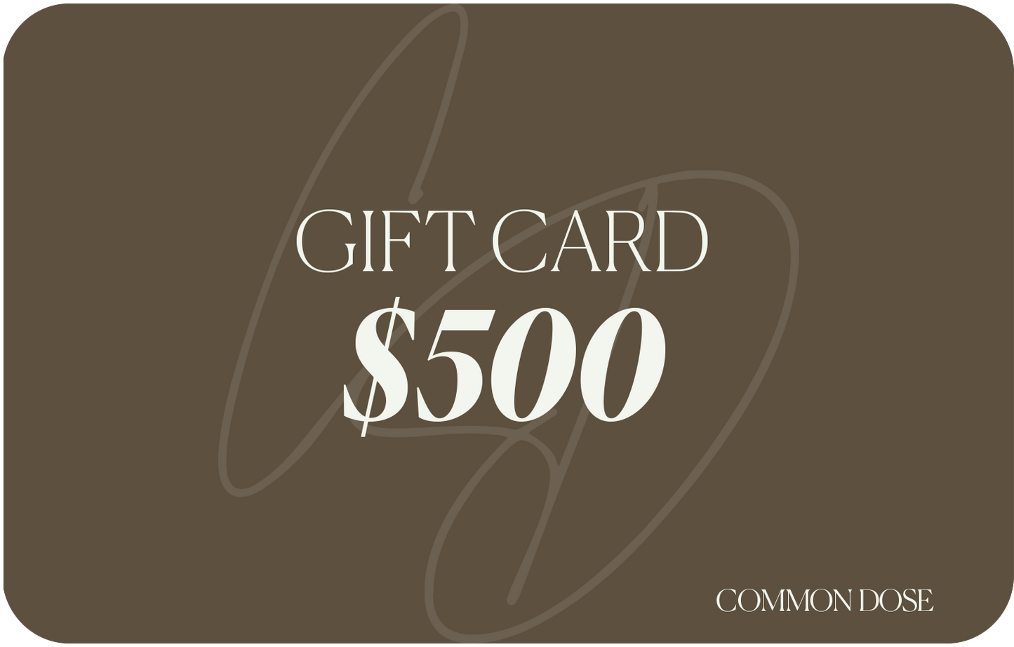 Gift Card - 500